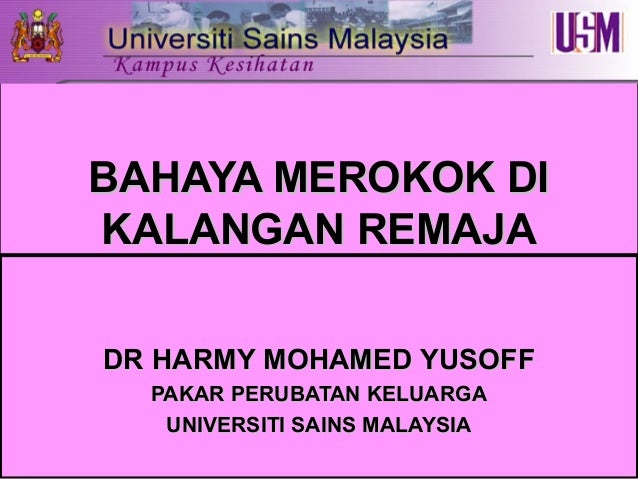 Bahaya Merokok
