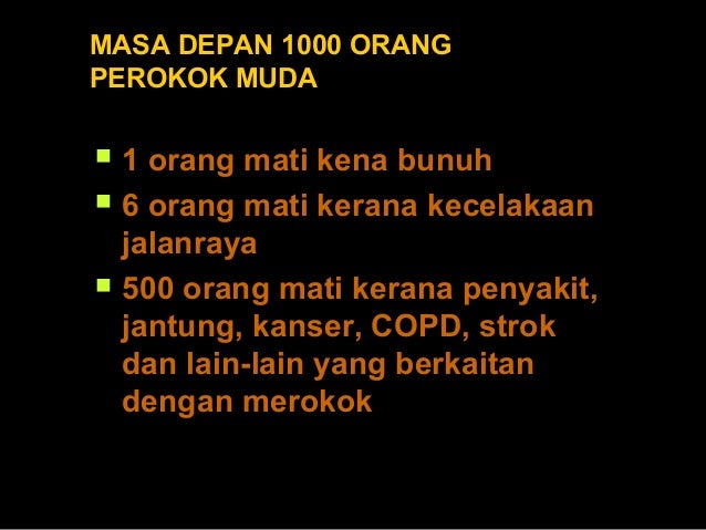 Bahaya Merokok