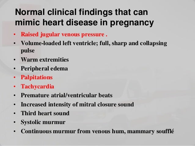 Cardiovascular Diseases On Pregnancy
