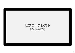 ゼブラ・ブレスト
（Zebra-BS）
53
 
