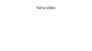 Extra slides
 
