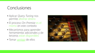 Performance Tuning en Azure SQL Database | PPTX
