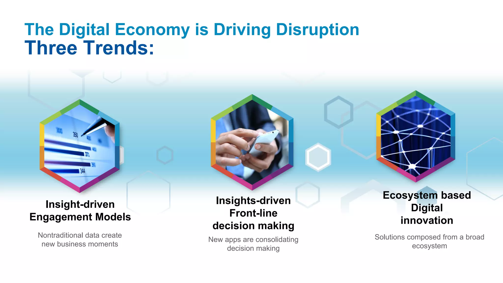 3Page© 2015 IBM Corporation
Computing is going into things we never thought of as
computers.
And, we’re putting computing into the hands of billions of
people.
The data that has resulted is the world’s new natural resource.
Code at the core. Built on cloud. Fueled by data.
Transformed through cognition.
A Cognitive Business
 