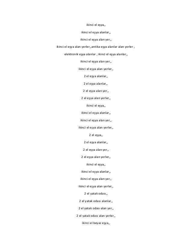 2.el komple ev eşyası alanlar