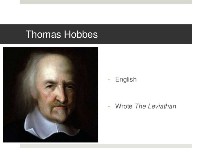 How Did Thomas Hobbes Influence American Government