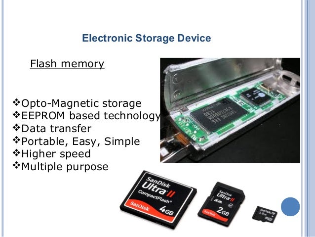 storage devices and its types