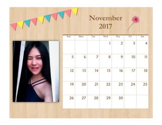 Sun Mon Tue Wed Thu Fri Sat
1 2 3 4
5 6 7 8 9 10 11
12 13 14 15 16 17 18
19 20 21 22 23 24 25
26 27 28 29 30
November
2017
 