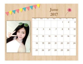 Sun Mon Tue Wed Thu Fri Sat
1 2 3
4 5 6 7 8 9 10
11 12 13 14 15 16 17
18 19 20 21 22 23 24
25 26 27 28 29 30
June
2017
 