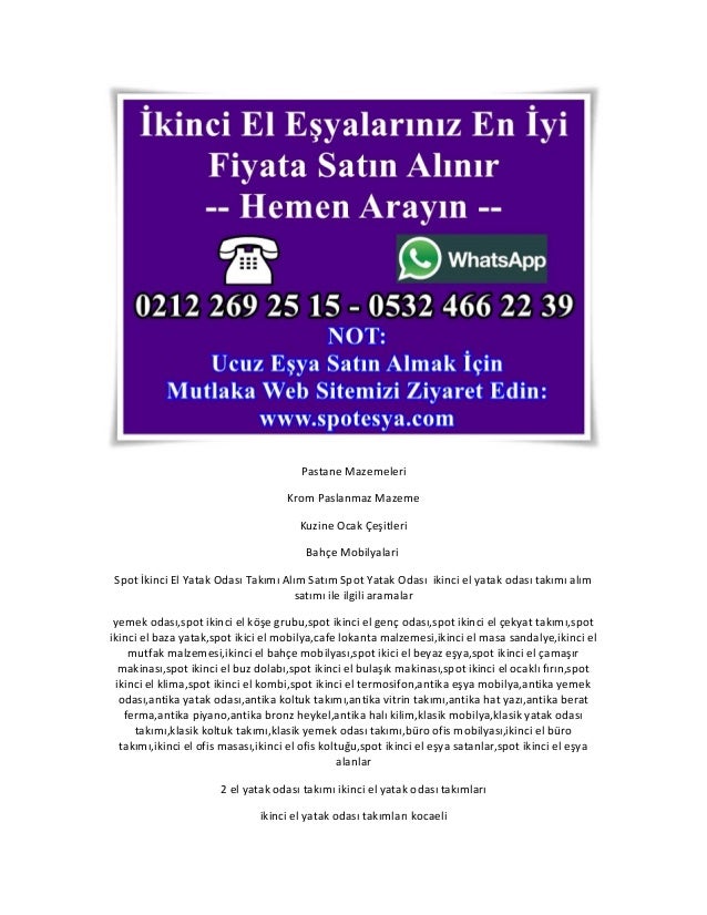 2 El Yatak Odasi Takimi Ikinci El Yatak Odasi Takimlari