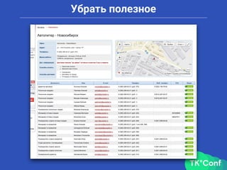 Убрать полезное
 