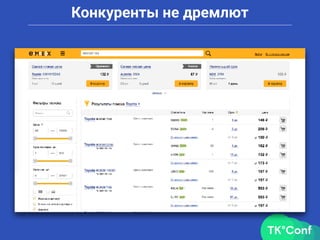 Конкуренты не дремлют
 