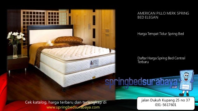 daftar harga kasur spring bed