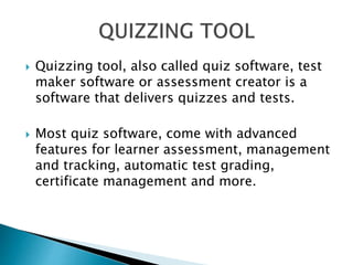 Test Maker Software Science WEB APPLICATIONS FOR DEVELOPMENT OF TESTS | PPTX