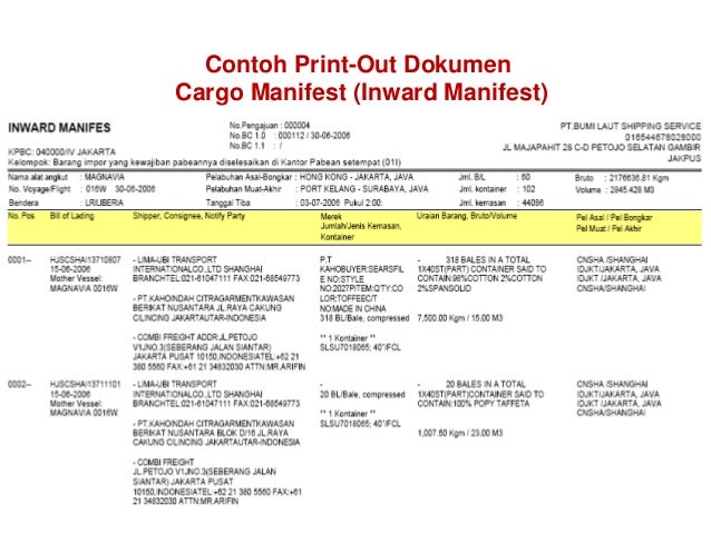 Tata Kerja Penyelesaian Barang Impor_Materi "EXPORT-IMPORT Tata Kerja Penyelesaian Barang Impor_Materi "EXPORT-IMPORT