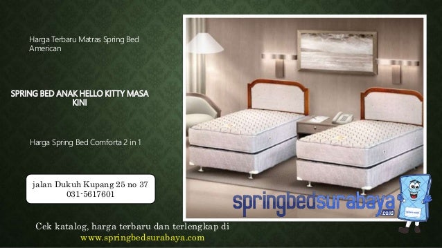 Jual Spring Bed Anak Bekas