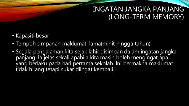 2 3 Ingatan Dan Lupaan