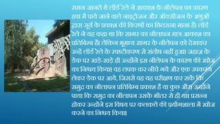 रामन जानते थे लॉडण रेले ने आकाश के ऩीलेपन का कारण
हवा में पाये जाने वाले नाइरोजन और ऑक्स़ीजन के अणुओं
द्वारा सूयण के प्रकाश की क्तकरणों का क्तछतराना माना है। लॉडण
रेले ने यह कहा था क्तक सागर का ऩीलापन मार आकाश का
प्रक्ततक्तबम्ब है। लेक्तकन भूमध्य सागर के ऩीलेपन को िेखकर
उन्हें लॉडण रेले के स्पि़ीकरण से संतोष नहीं हुआ। जहाज के
डेक पर खड़े-खड़े ह़ी उन्होंने इस ऩीलेपन के कारण की खोज
का क्तनश्चय क्तकया। वह लपक कर ऩीचे गये और एक उपकरण
लेकर डेक पर आये, क्तजससे वह यह पऱीक्षण कर सकें क्तक
समुद्र का ऩीलापन प्रक्ततक्तबम्ब प्रकाश है या कु छ और। उन्होंने
पाया क्तक समुद्र का ऩीलापन उसके भ़ीतर से ह़ी था। प्रसन्न
होकर उन्होंने इस क्तवषय पर कलक्तने की प्रयोगशाला में खोज
करने का क्तनश्चय क्तकया।
 