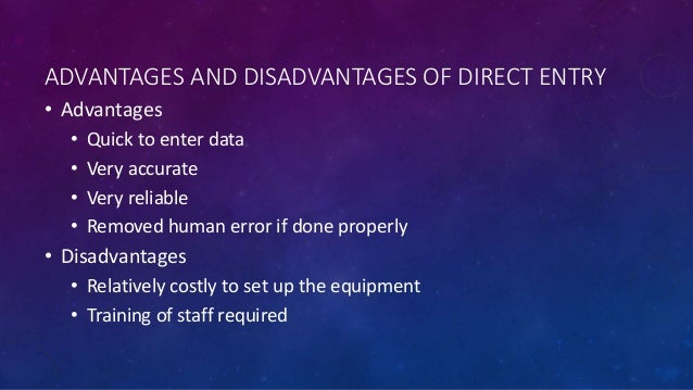 2.2 direct data entry devices