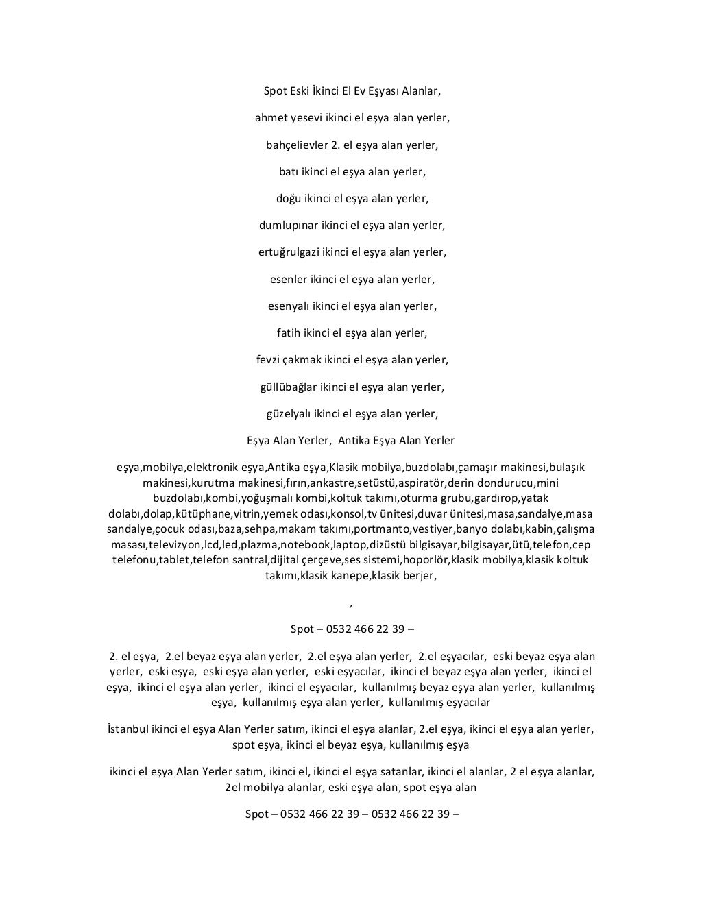 Maltepe ikinci el mobilya alanlar