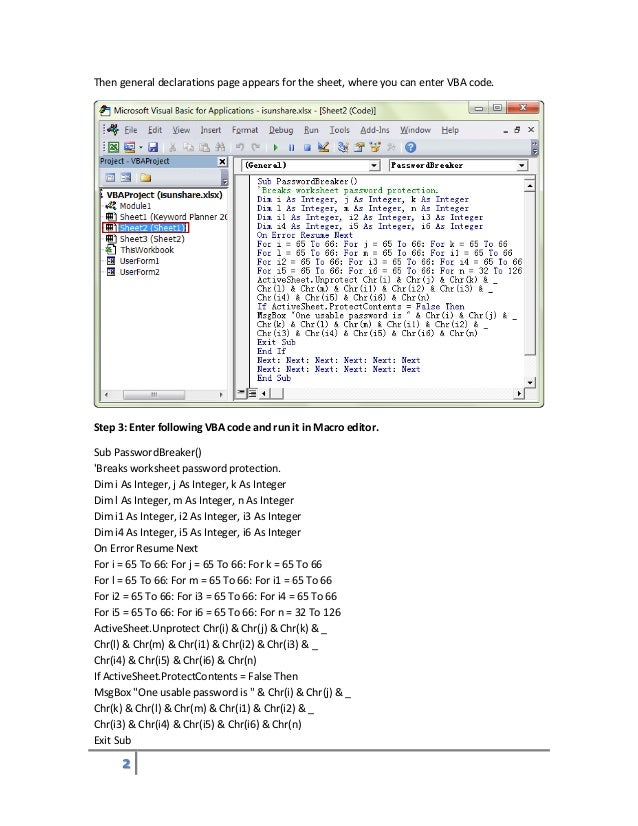 how to crack excel password with visual studio how to crack excel password with visual studio