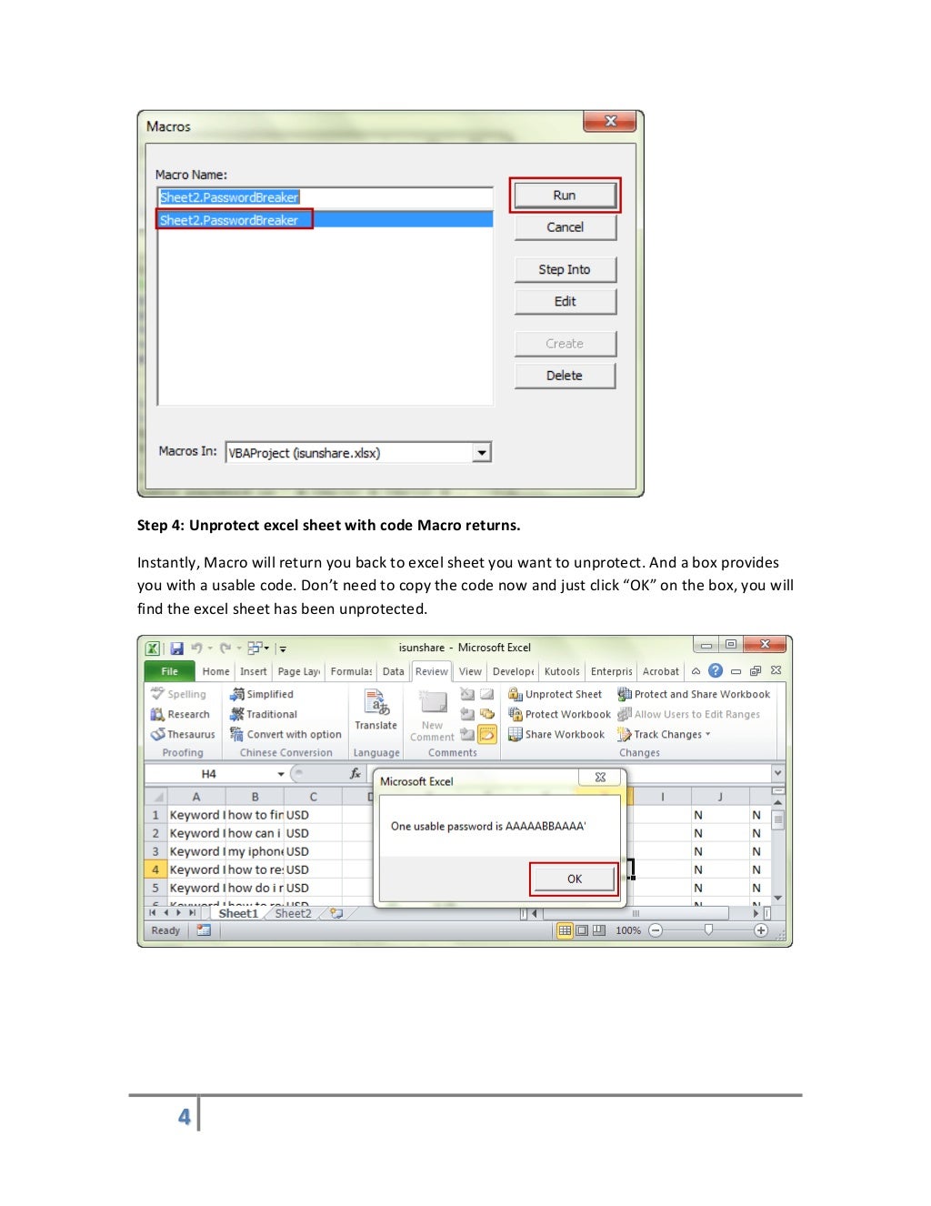 forgot-password-to-unprotect-excel-sheet-in-two-cases