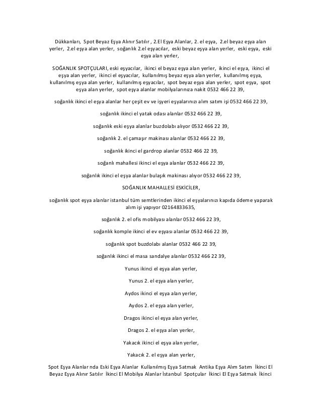 İkinci el komple ev eşyası alanlar