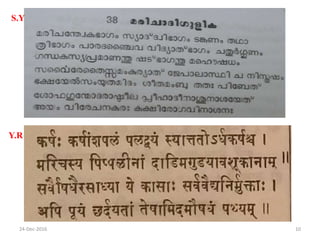 24-Dec-2016 10
S.Y
Y.R
 