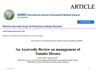 24-Dec-2016 16
ARTICLE
 