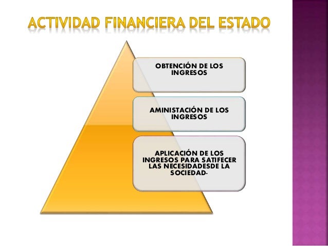 Unidad 2 - actividad financiera del estado