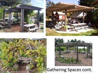 Gathering Spaces cont.