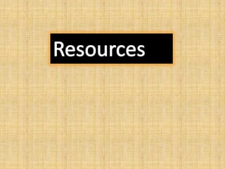 Resources