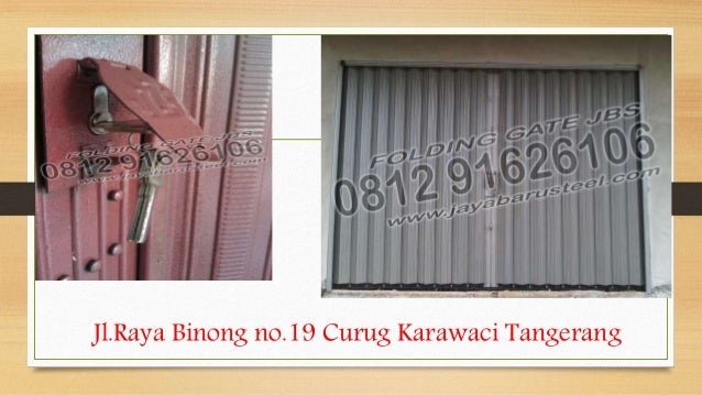 0812 9162 6106 (JBS), Bahan Folding Gate Karawaci, Jual Beli Folding … 0812 9162 6106 (JBS), Bahan Folding Gate Karawaci, Jual Beli Folding …