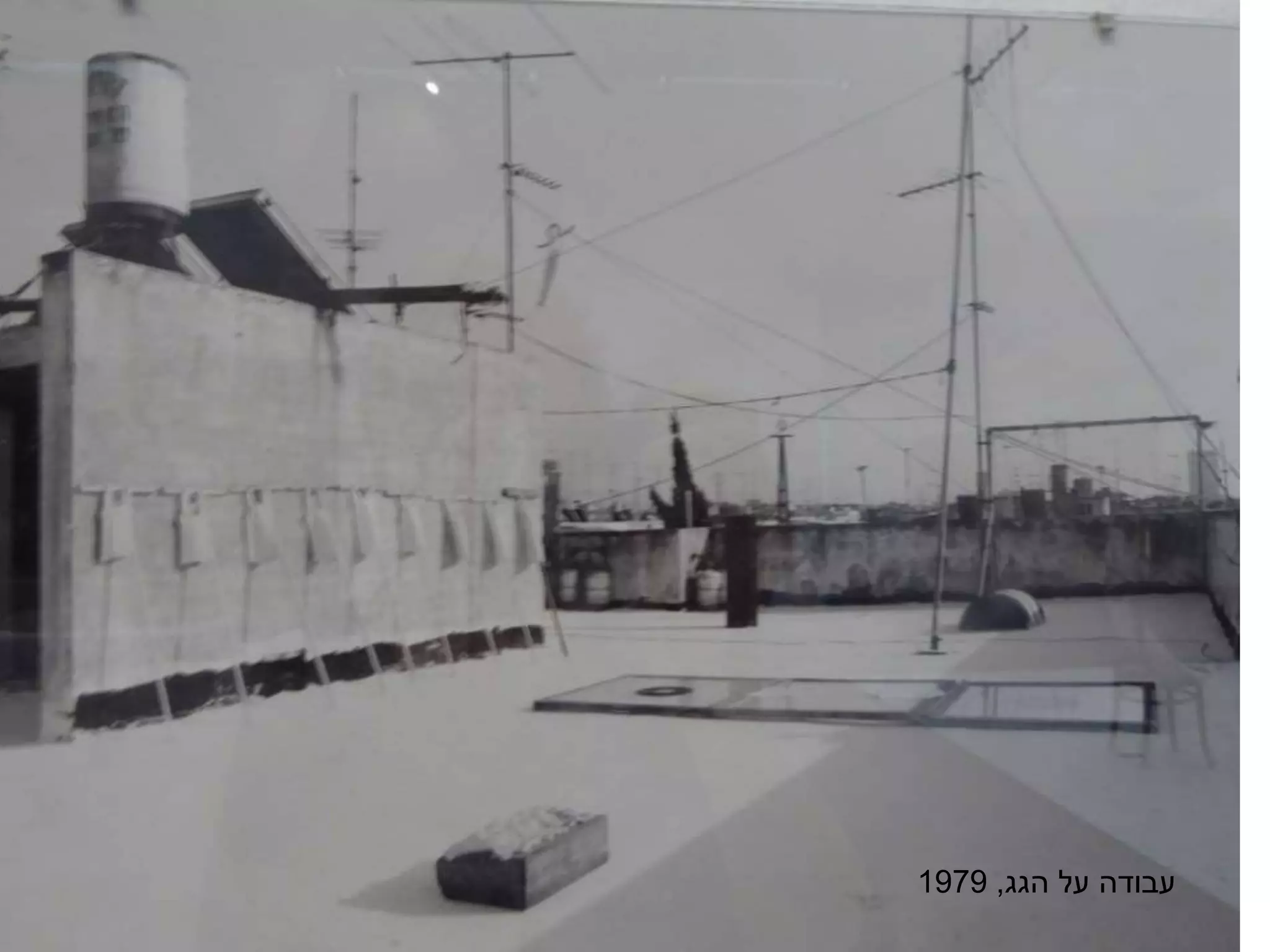 ‫הגג‬ ‫על‬ ‫עבודה‬,1979
 