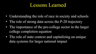 The Racial College Completion Gap By Stella M Flores New York Unive
