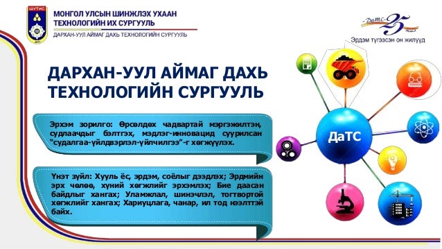 ШУТИС. ДаТС. Танилцуулга