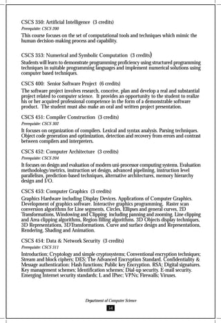 Baccalaureate Catalogue 2006-2007 | PDF