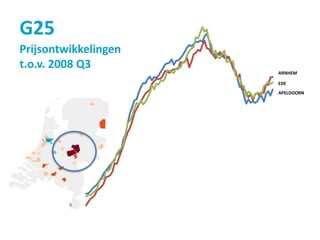 G25
APELDOORN
EDE
ARNHEM
Prijsontwikkelingen
t.o.v. 2008 Q3
 