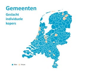 Gemeenten
Geslacht
individuele
kopers
 