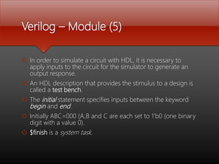 Hardware Description Language | PPTX