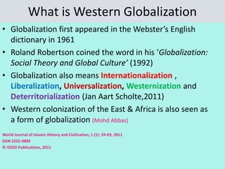 Muslim Ummah in Facing the Challenges of Globalization (Presented in ...