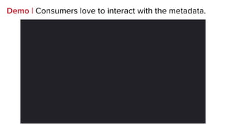 Contextual Marketing Platform | Discover, Love, Buy
Picture of the actress or drama.
Topics: Products, subscribers,
scenes, info, …
Detailed information about the
topic selected.
Discover. Love. Buy.
Picture of the product.
Info on the product.
Similar items.
Wish-list and Buy.
Discover. Love. Buy.
Key-frame: still Image of the
video you are watching.
Characters in the scene.
Products in the scene.
Discover. Buy. Love.
 