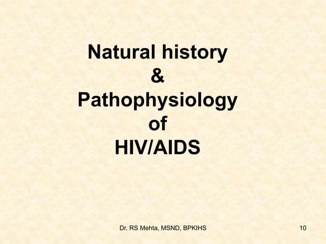 2. hiv aids lecture ppt | PPSX | Infectious Diseases | Diseases and ...