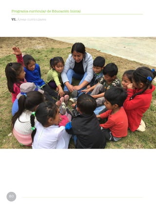 80
Programa curricular de Educación Inicial
VI. Áreas curriculares
 