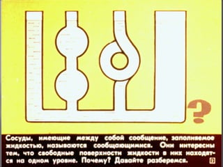 Сообщающиеся сосуды