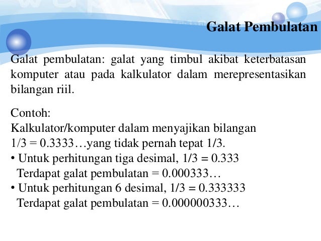 105+ Contoh Soal Galat Mutlak Dan Relatif Terupdate
