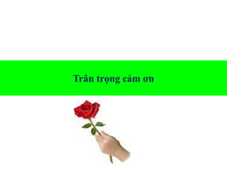 Trân trọng cảm ơn
 