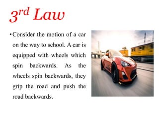 Newton's Laws of Motion | PPTX