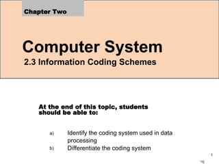 PST SC015 Chapter 2 Computer System (II) 2017/2018 | PPTX