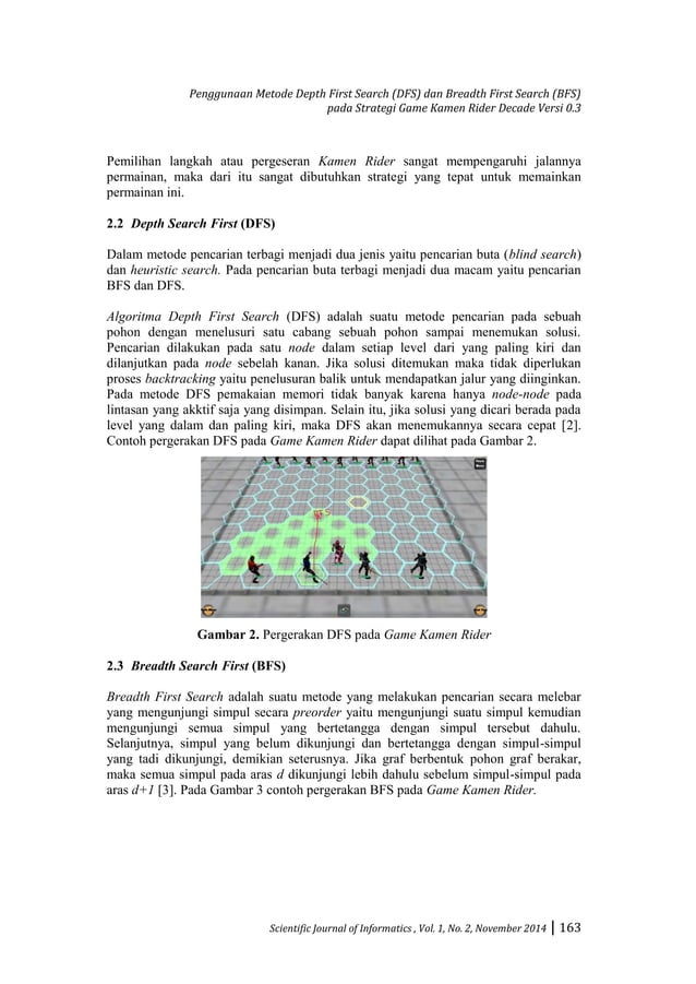 Jurnal journal penggunaan metode depth first search dfs dan breadth