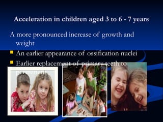 Physical development of children. Semiotics violation of physical ...
